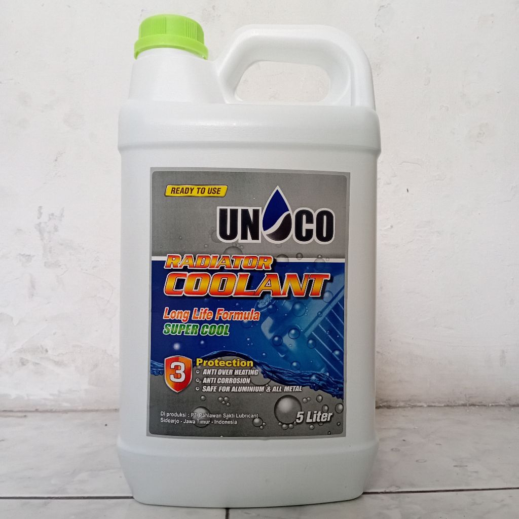 Jual RADIATOR COOLANT GREEN COLD ll UNOCO 5 LITER | Shopee Indonesia
