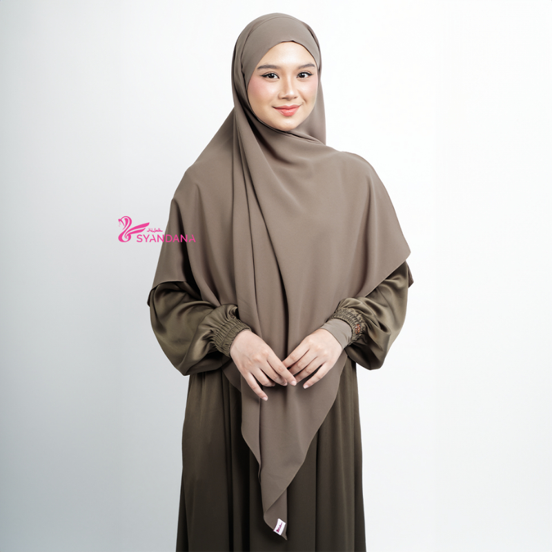 Hijab Syandana Zalfa Pashmina Bandana Pashban Bahan Mazen Anti UV By Kain Sultan