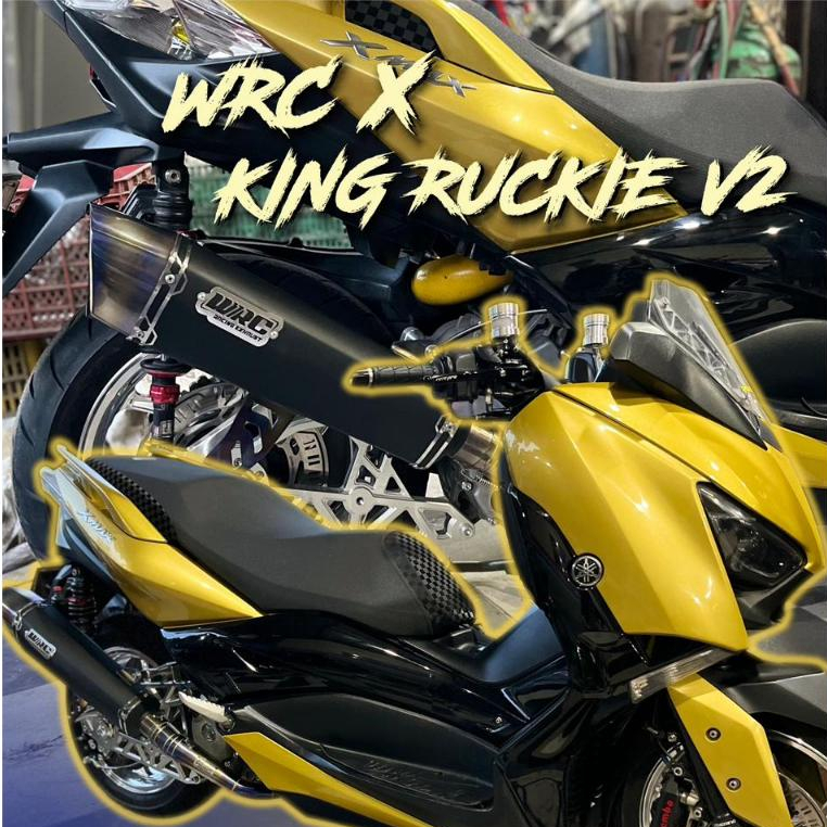 Jual KNALPOT XMAX WRC X KING RUCKIE V2(ORIGINAL WRC) | Shopee Indonesia