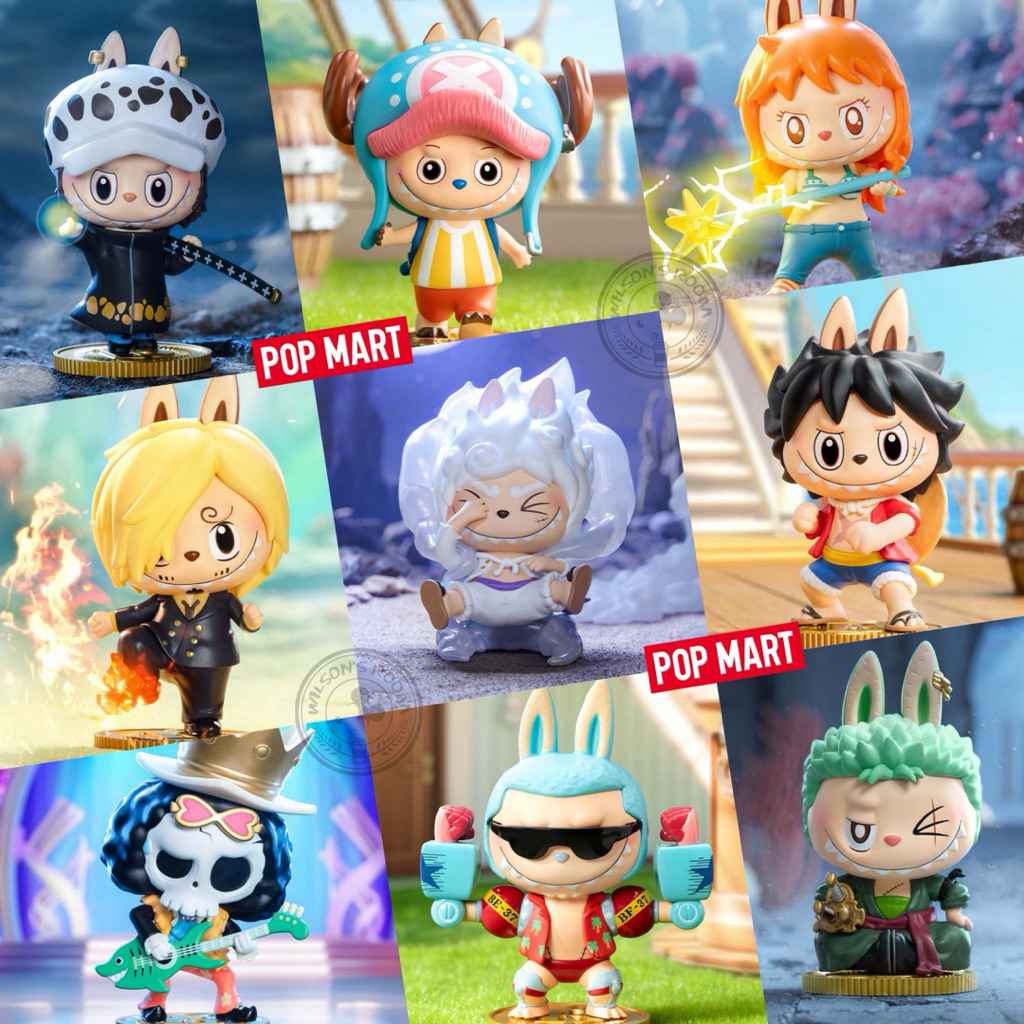 Jual [ORIGINAL] POP MART One Piece The Monsters Labubu Series Selected ...