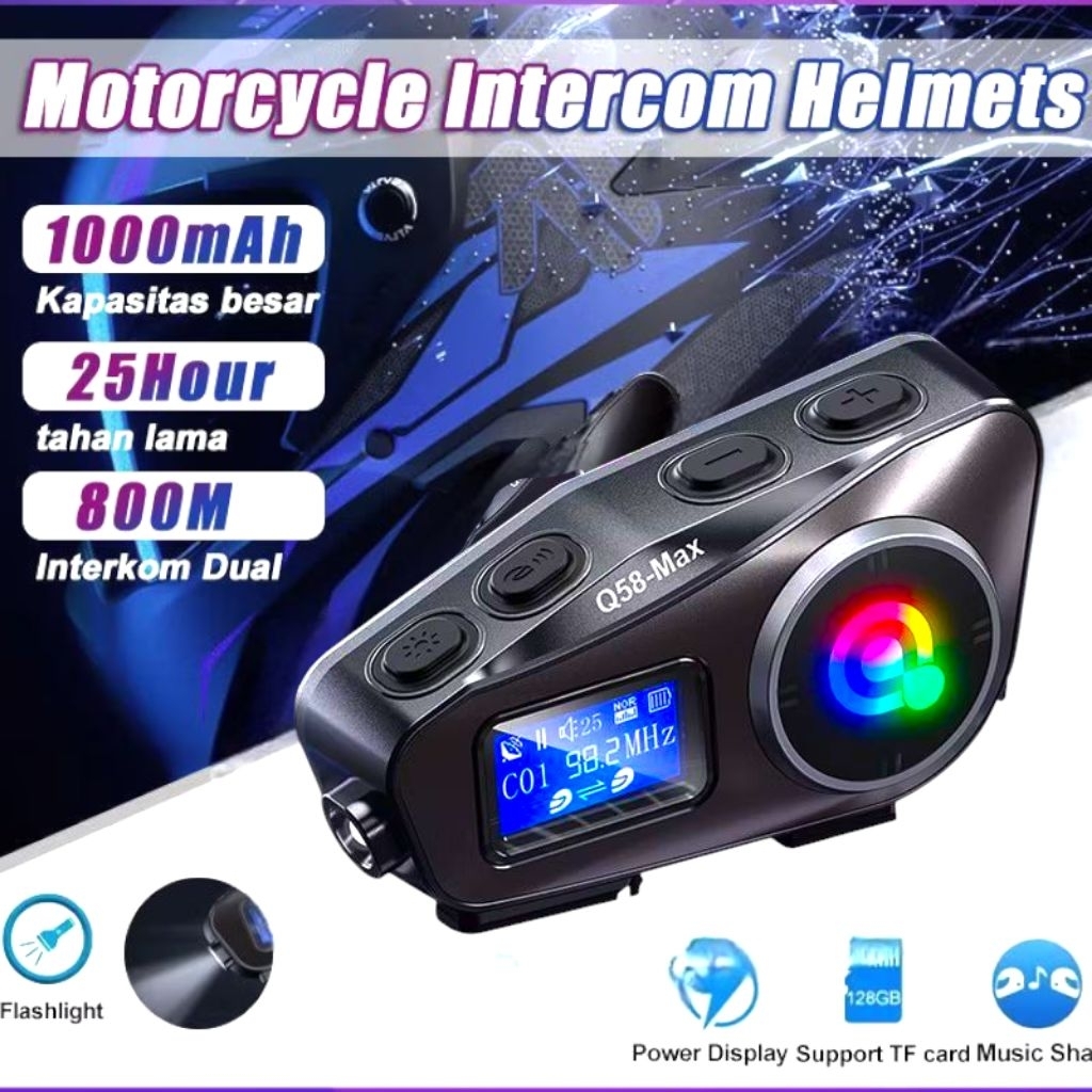 Jual Intercom Q58-MAX | Shopee Indonesia