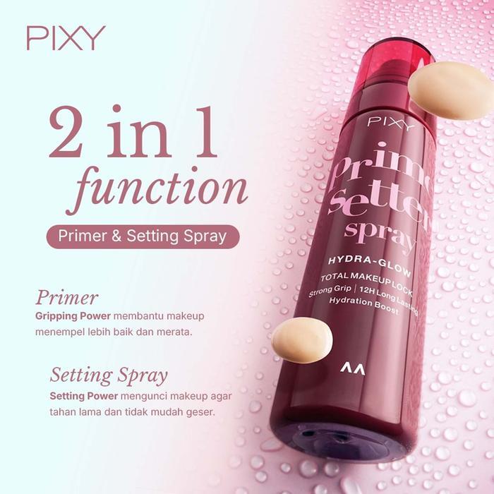Jual PIXY Prime Setter Spray Hydra Glow 60ml - 2in1 Primer & Setting ...