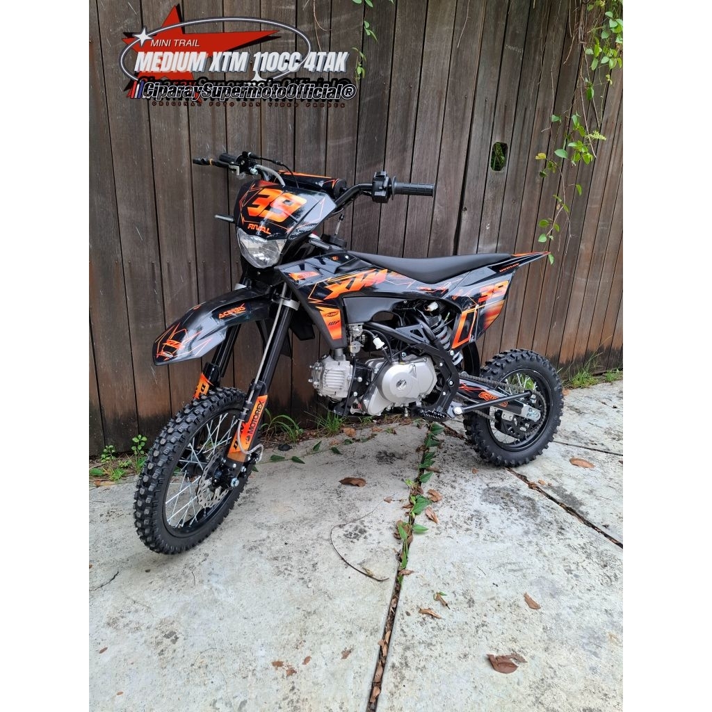 Jual MOTOR MINI TRAIL 110CC XTM RING 14/12 JUMBO DIKELASNYA