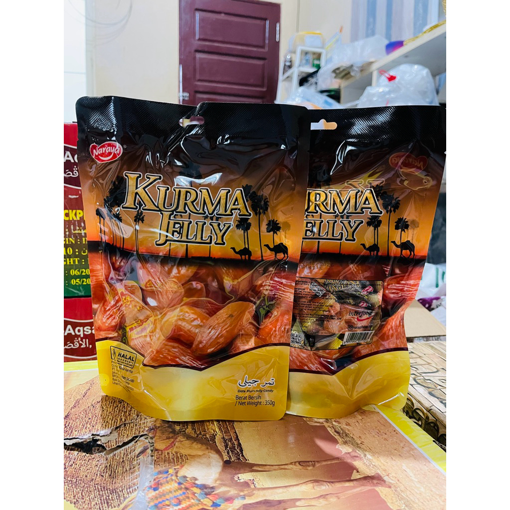 Jual kurma jelly naraya 350gr | permen jelly rasa kurma | Shopee Indonesia