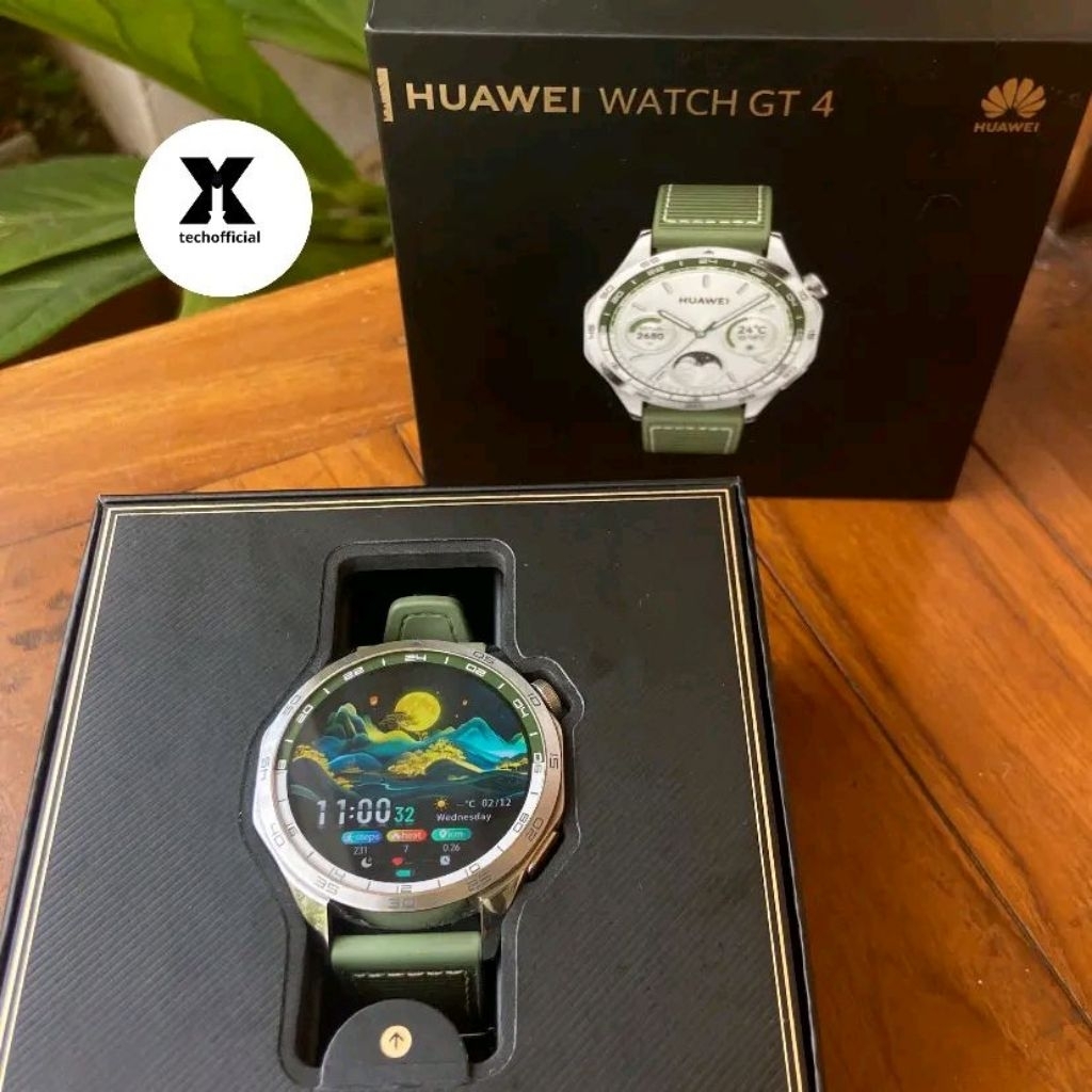 Jual Huawei FS Watch Gt 4 46mm secondhand like new | smartwatch second ...