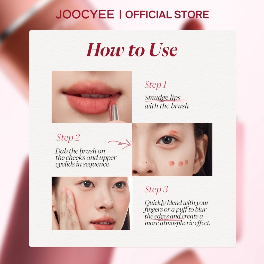 JOOCYEE Multi-Purpose Lip & Cheek Cream