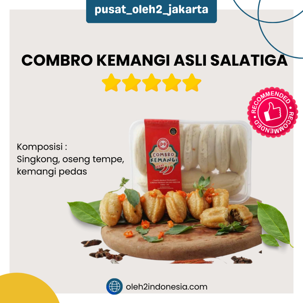 Jual Combro Kemangi D-9 Asli Khas Salatiga Original Makanan Instant ...