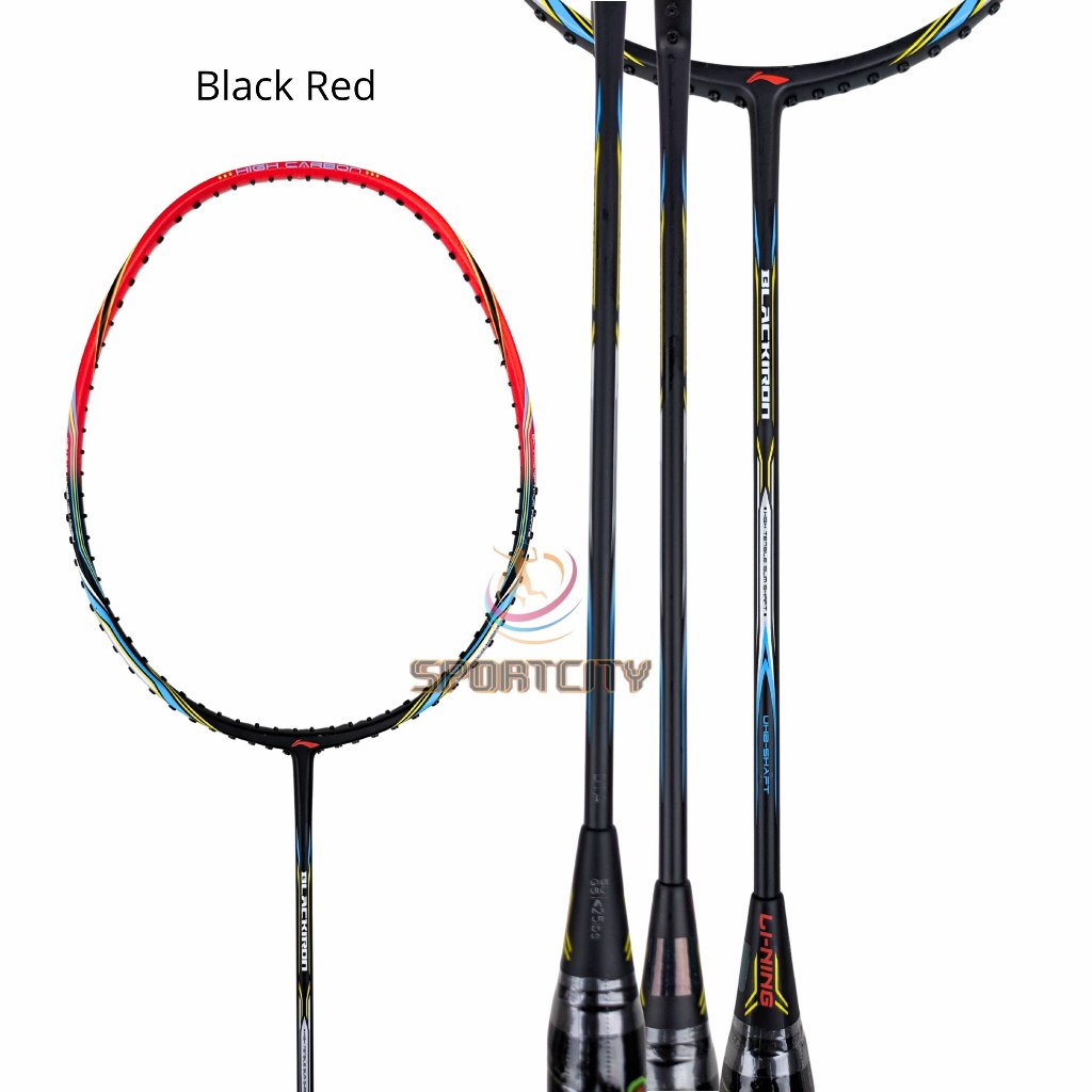 Jual Raket Badminton LINING BLACK IRON 4u 5u Original | Shopee Indonesia