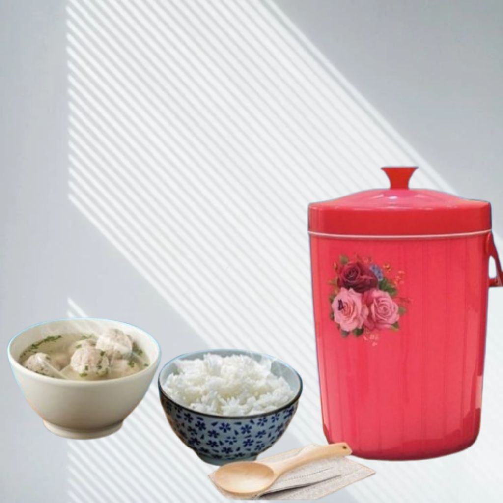 Jual Rice Bucket 8 Liter Kimplast/ Termos Nasi / Termos Es | Shopee ...