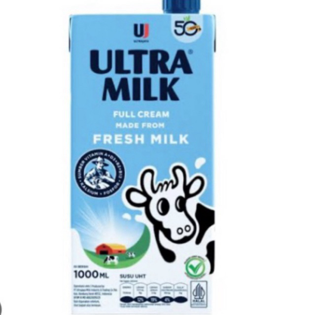 Jual ultra uht 1liter | Shopee Indonesia