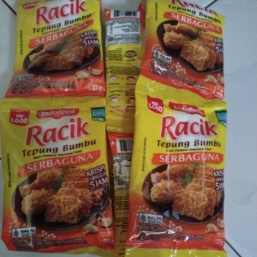 Jual Tepung Racik bumbu serbaguna indofood 32 g renteng | Shopee Indonesia
