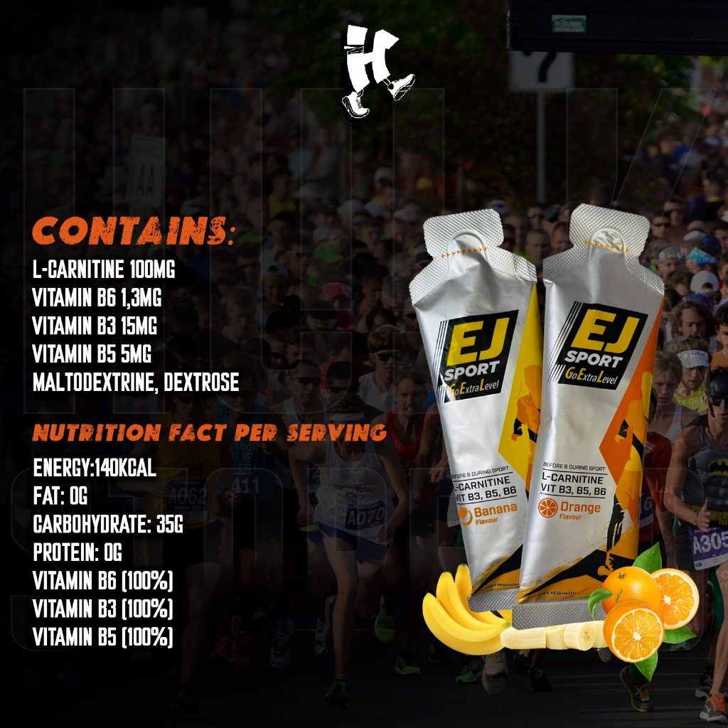 Jual PAKET NEW EJ SPORT 2 BOX (BANANA+ORANGE) Energy Juara - Penambah ...