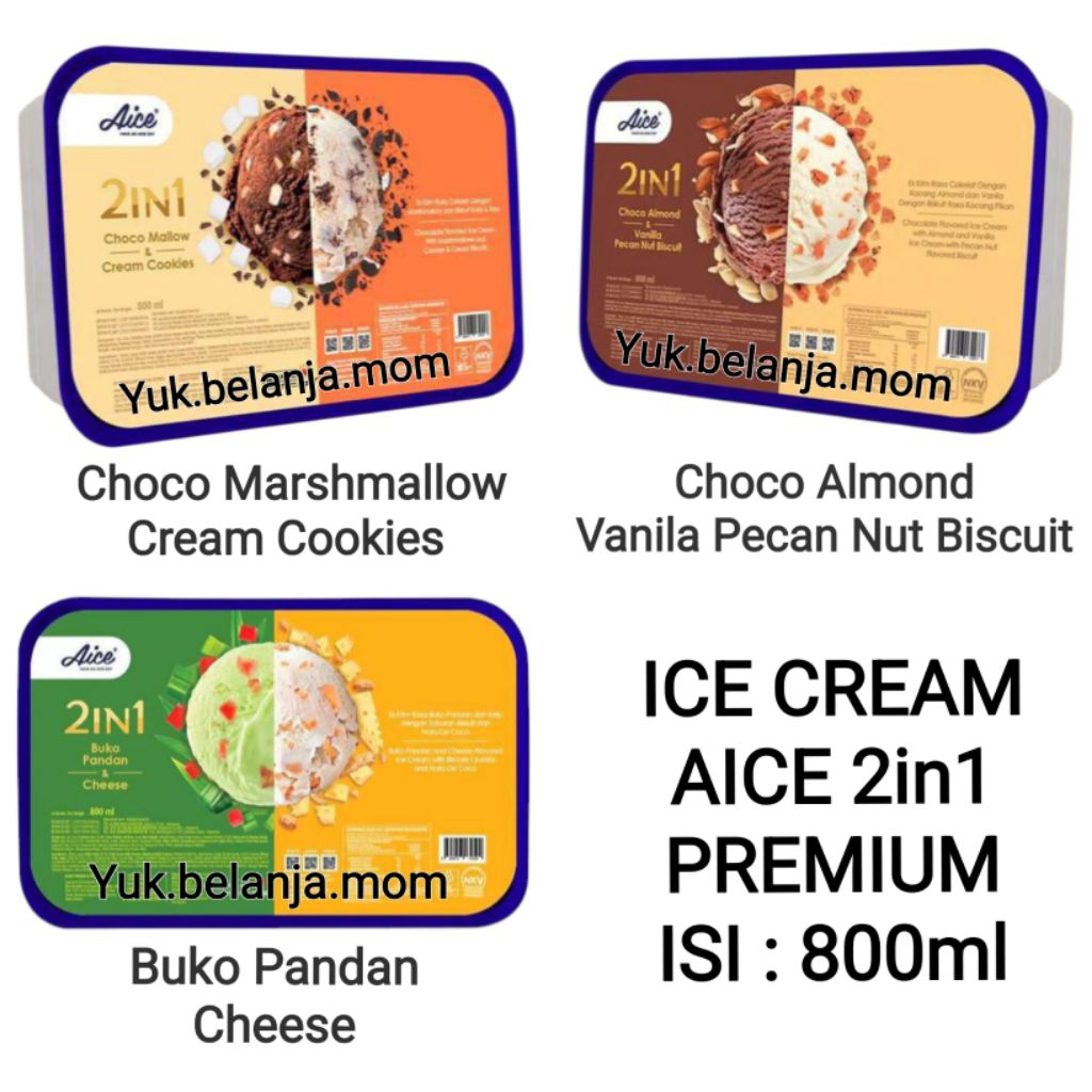 Jual ice cream aice 800ml | Shopee Indonesia