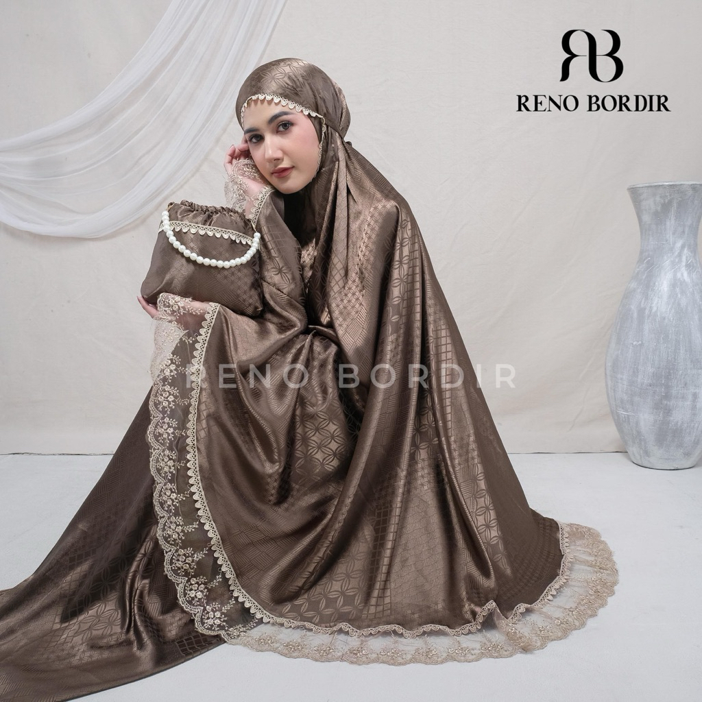 Mukeuna sutra jaguar 2in1 resleting brukat mewah