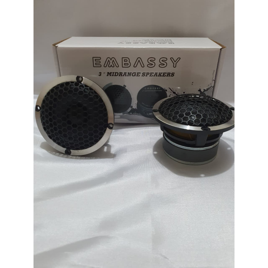 Jual Speaker Midrange Embassy 3 Inch Ram Platinum Jaring Besi | Shopee ...