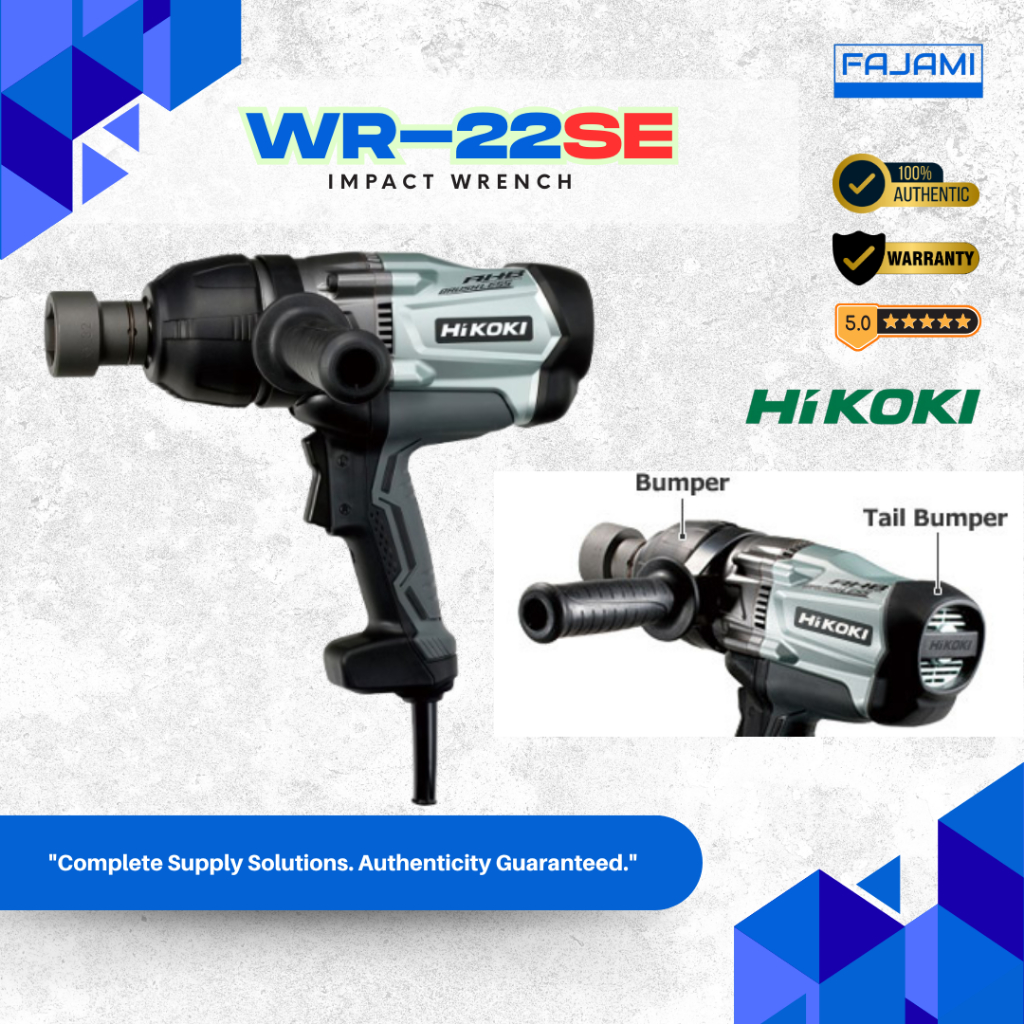 Jual Hikoki WR22SE Professional Impact Wrench Heavy Duty Elektrik ...