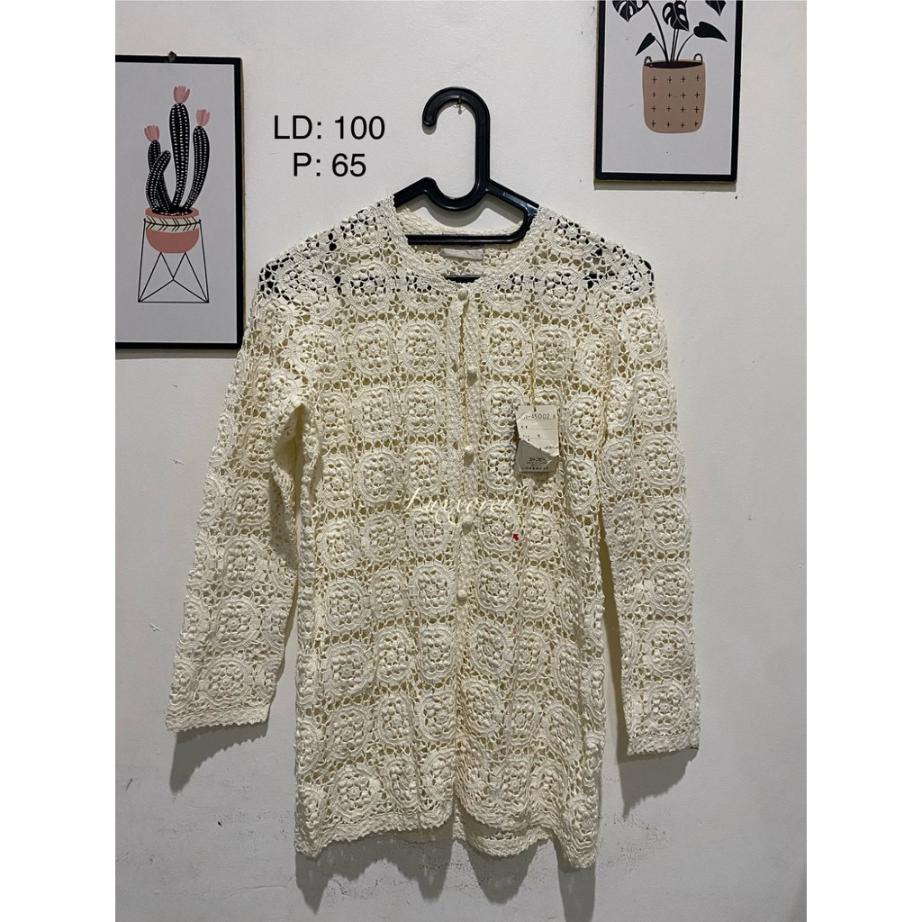 Jual jaring cardigan rajut vest | Shopee Indonesia