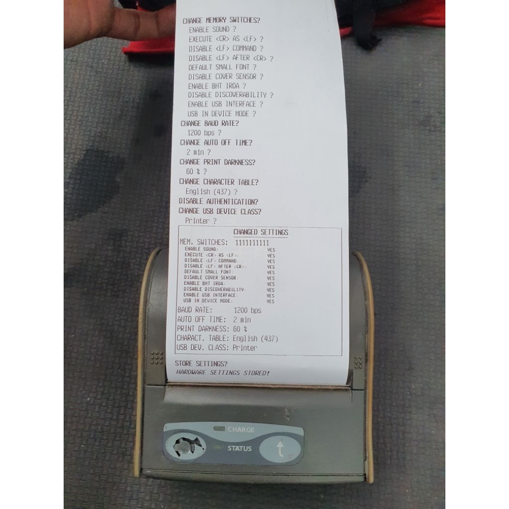 Jual Printer thermal DATECS DPP-350 bluetooth, kertas ukuran max 78mm ...