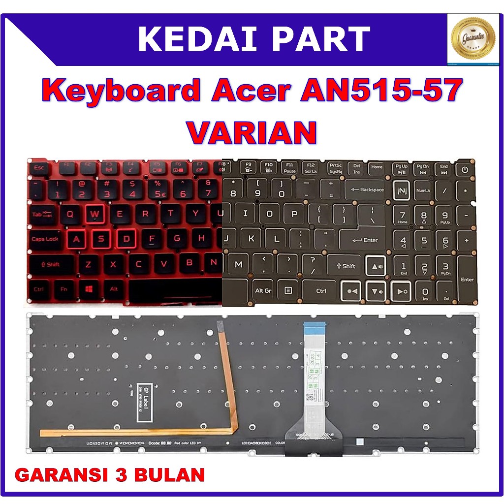Jual Keyboard Acer Predator Helios 300 PH315-53 PH315-54 AN515-57 RGB ...