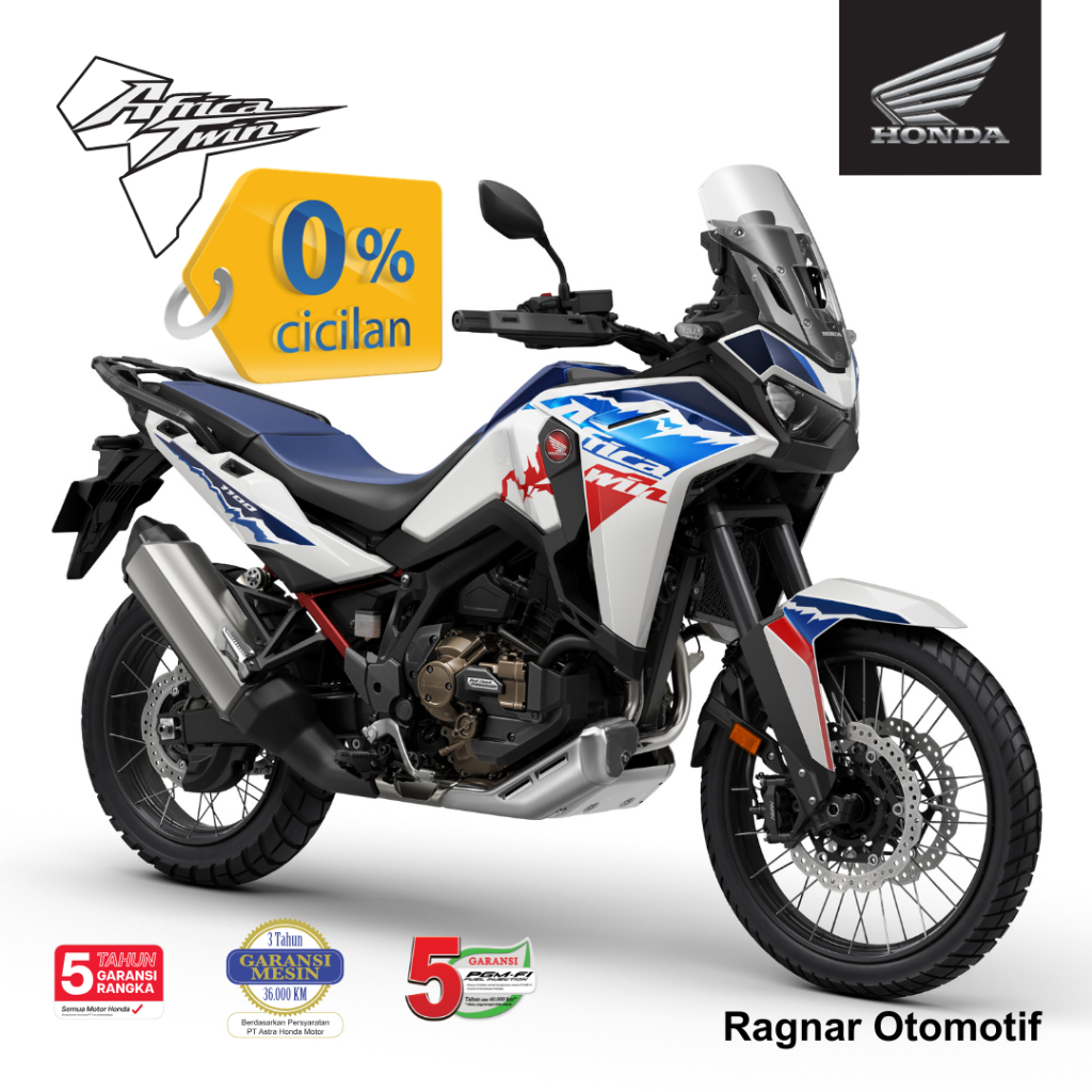 Sepeda Motor Honda CRF1100L Africa Twin (DCT) Baru New Asli Original Bergaransi Resmi 100%