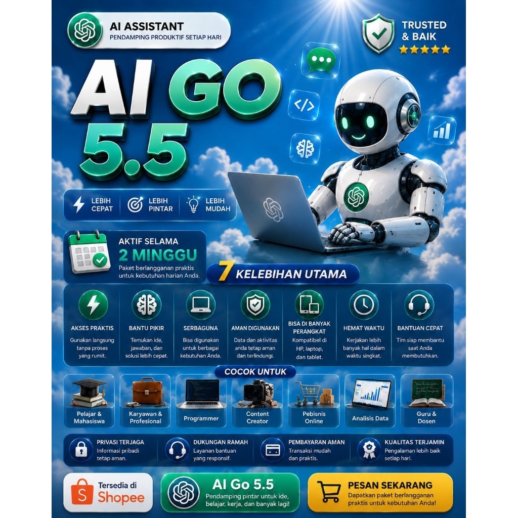 akses GptGo 2 minggu |AI Go|Frompt terlengkap