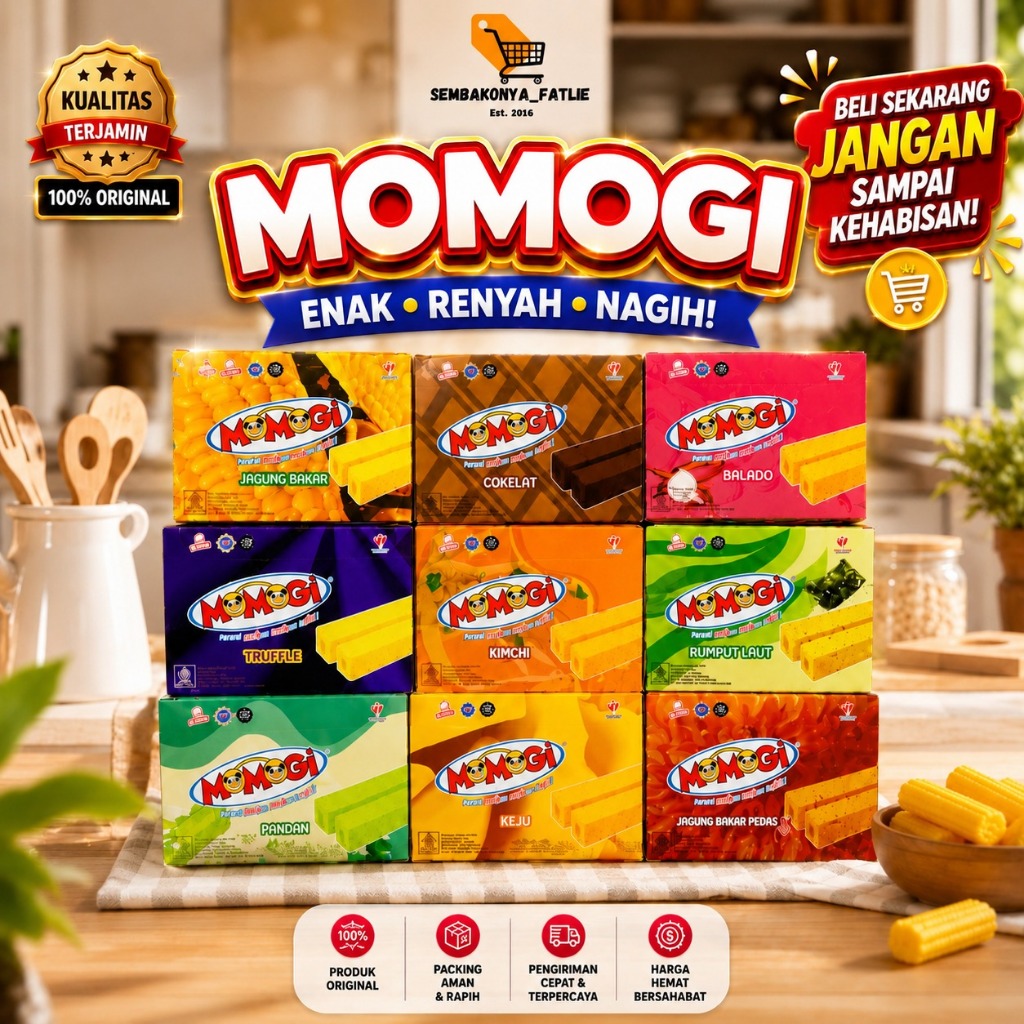 Jual MOMOGI 1 BOX ISI 10 PCS / 12 GRAM | Shopee Indonesia