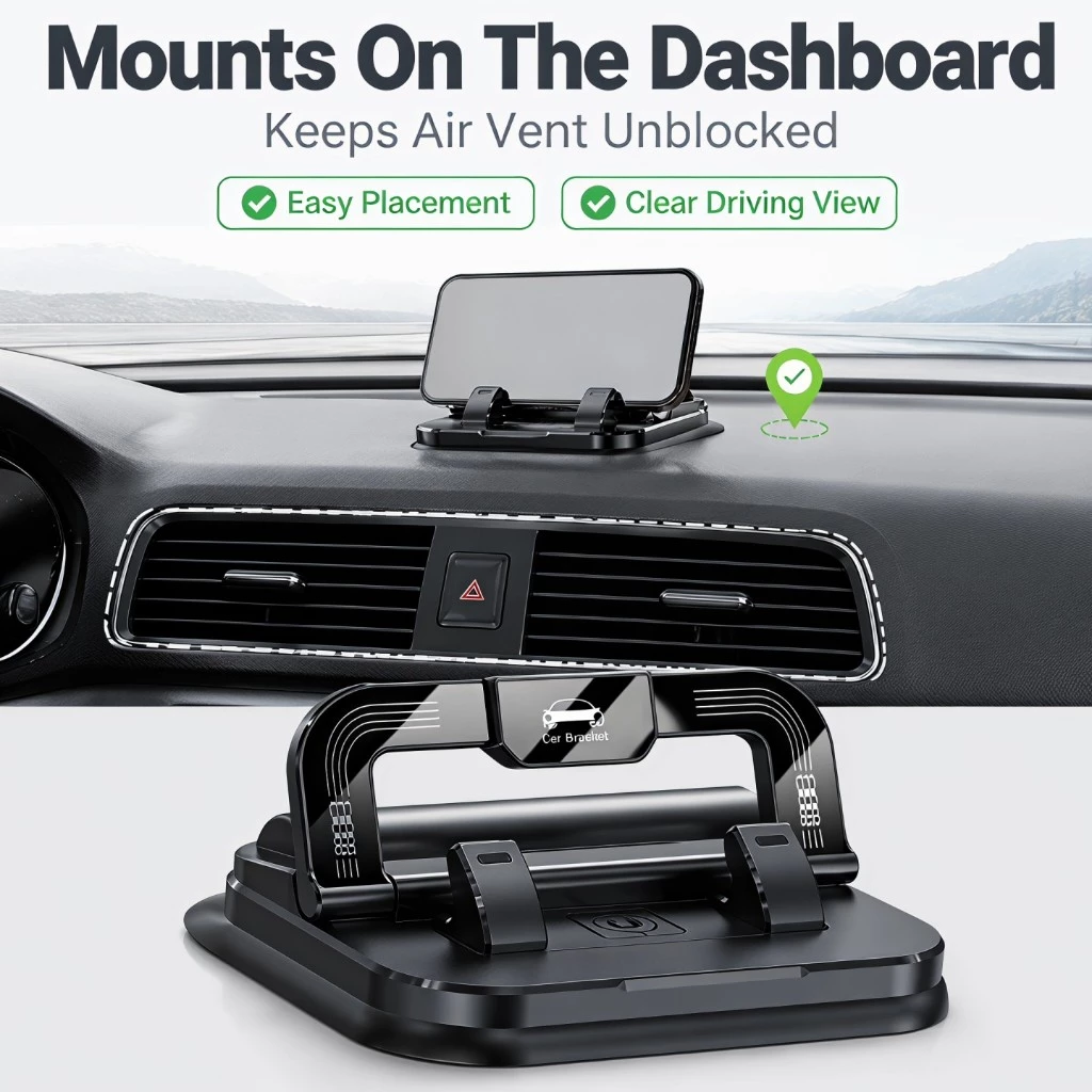 Foldable Car Phone Holder