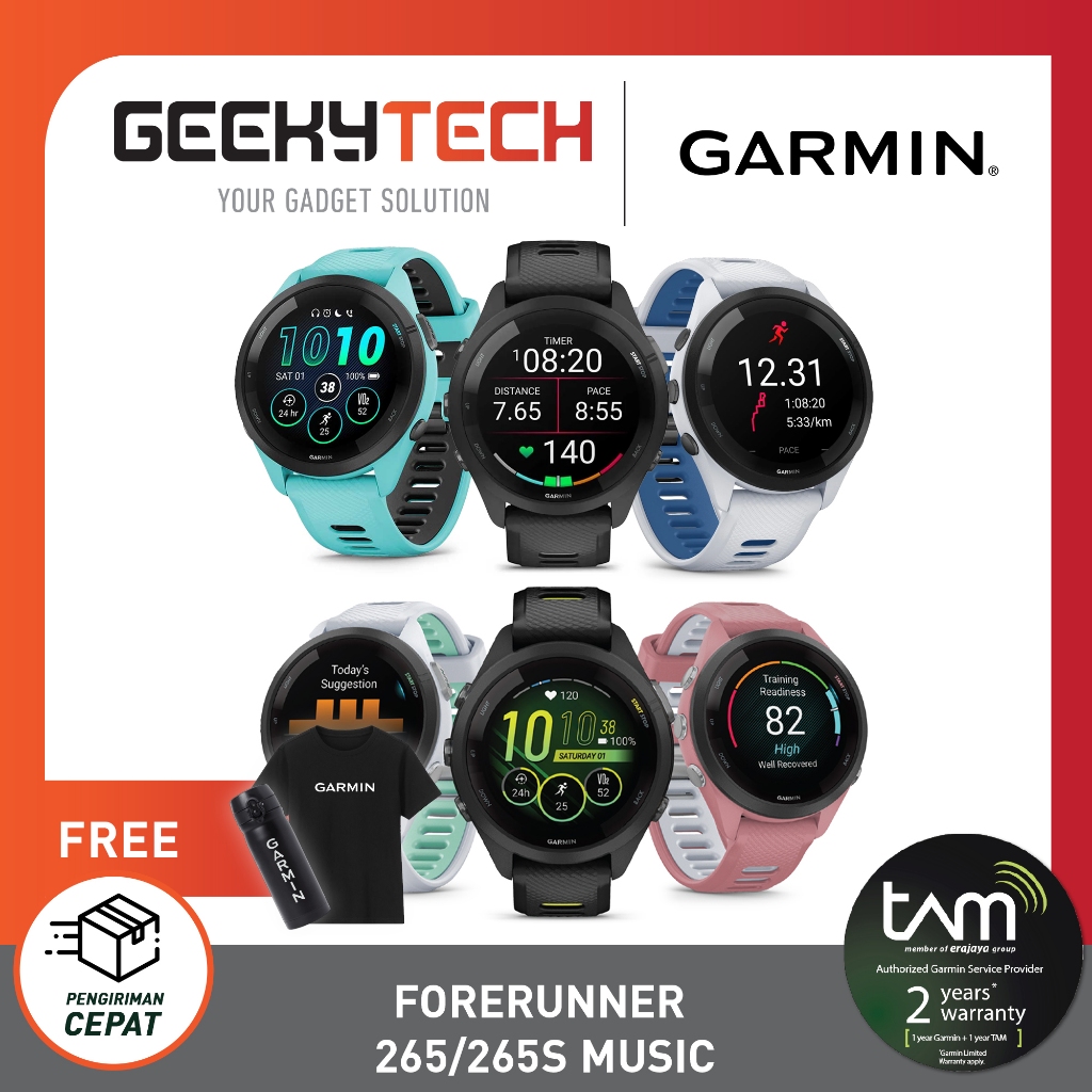 Jual Garmin Forerunner 265 Terlengkap & Harga Terbaru Agustus 2026 ...