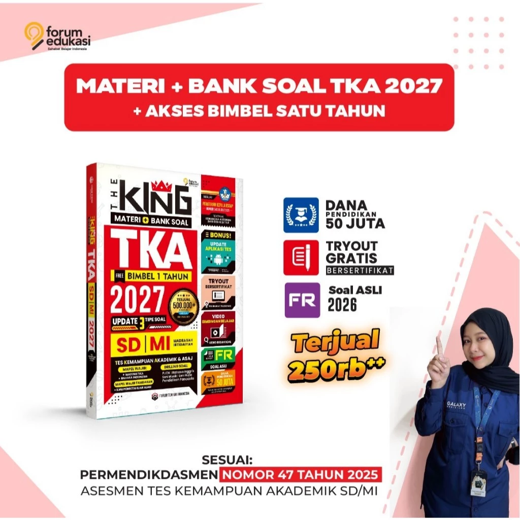 BUKU TKA SD 2027 THE KING
