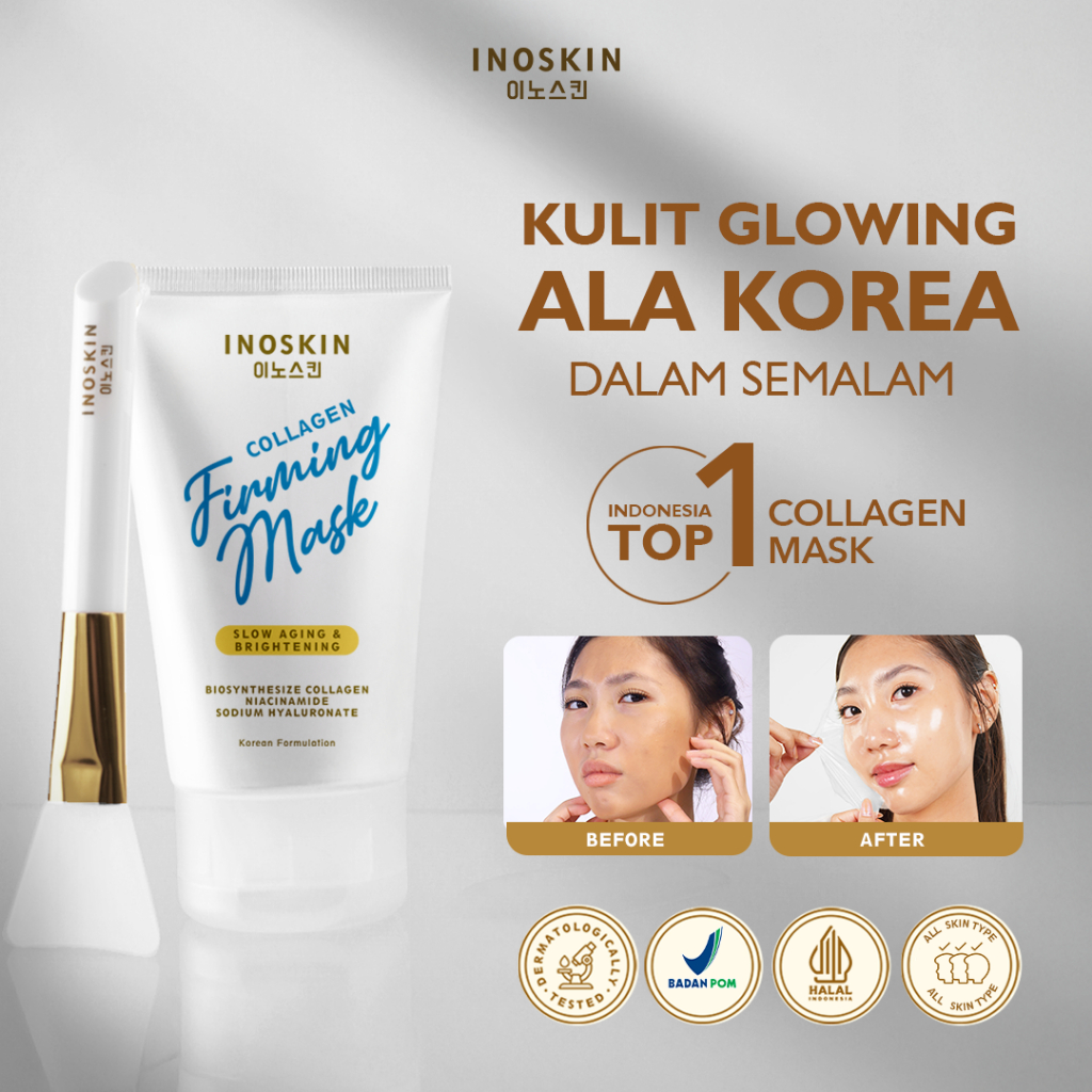 Jual [BEST SELLER] INOSKIN Sleeping Collagen Firming Mask - Peel Off ...