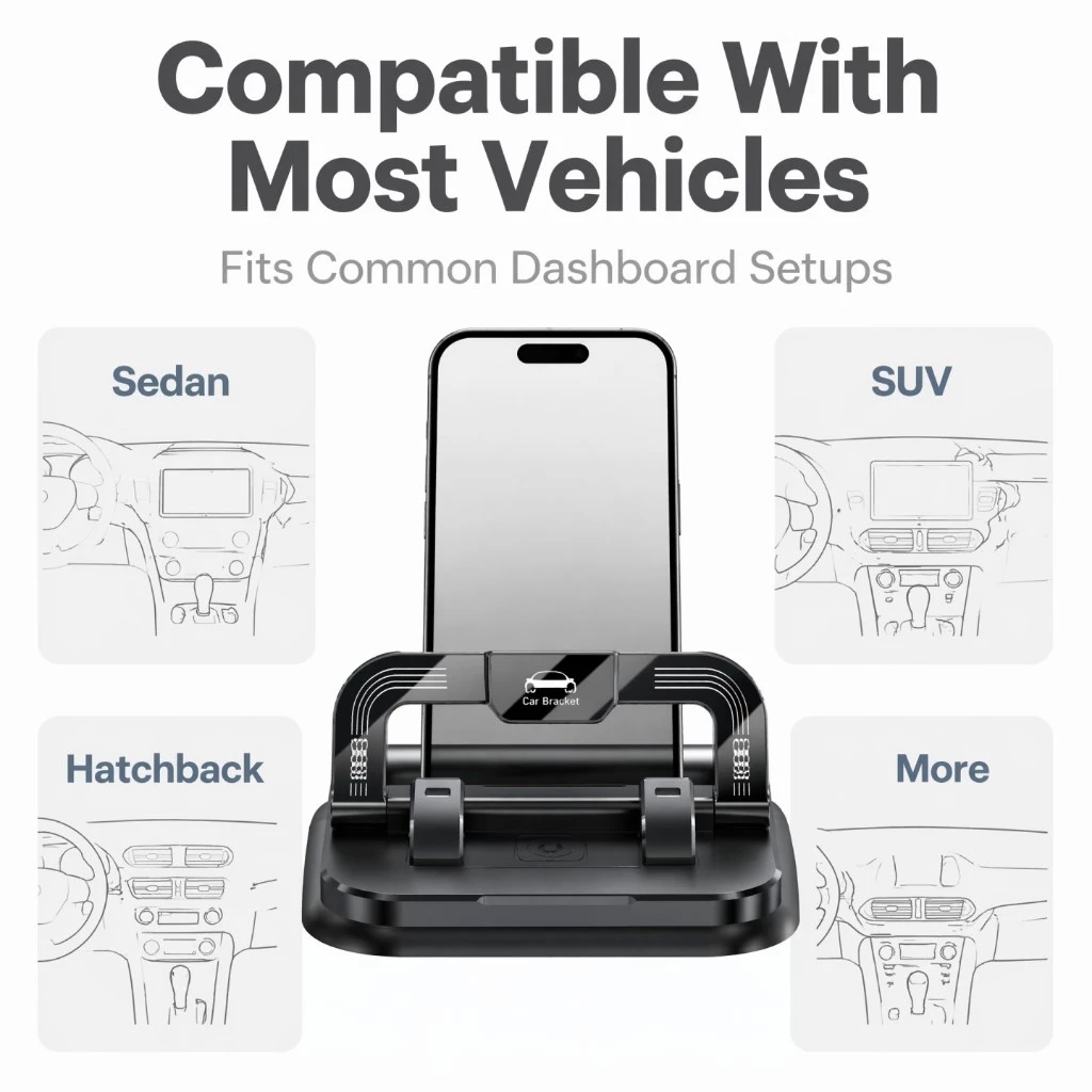 Foldable Car Phone Holder