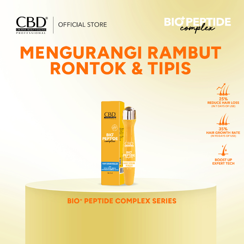 Jual CBD BIO+PEPTIDE COMPLEX HAIR SERUM ROLLER Perawatan untuk rambut ...