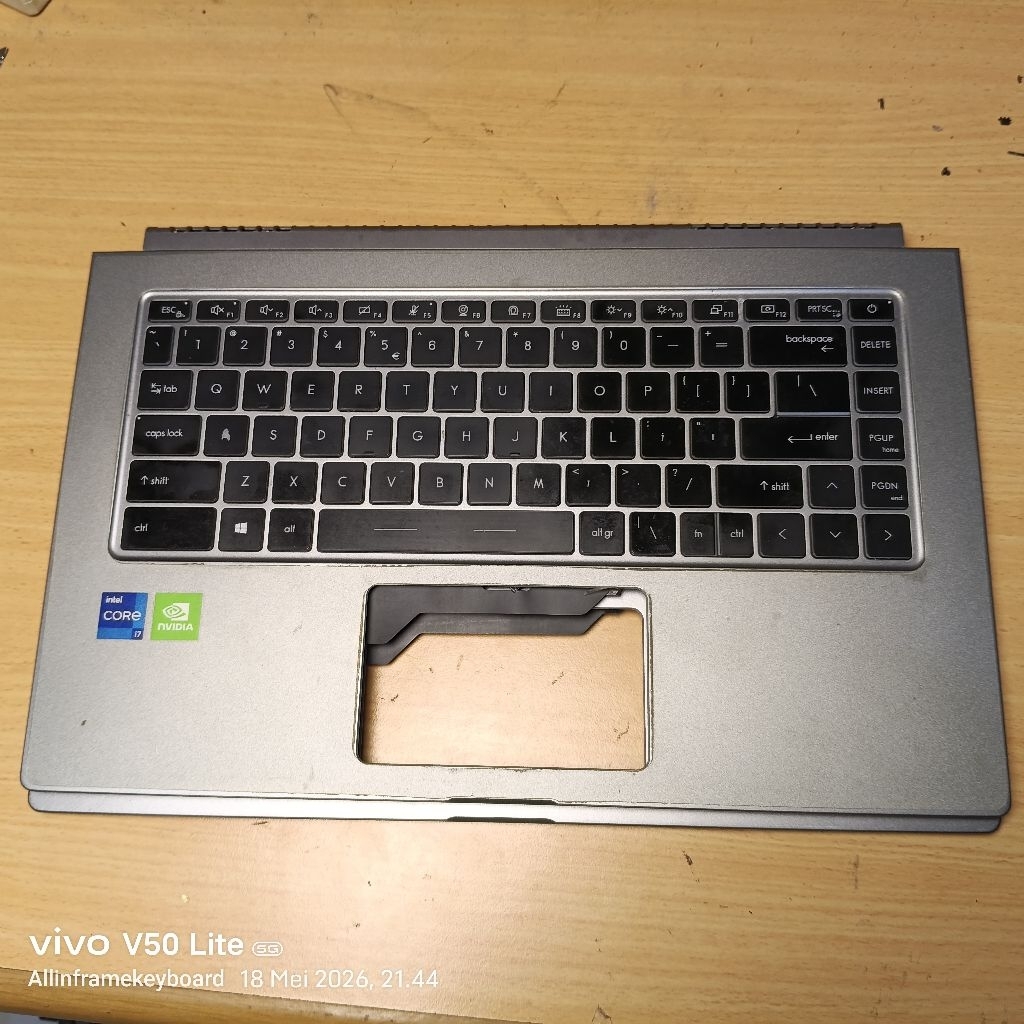 Jual Frame + Keyboard Laptop MSI Modern 15 MS-1551 1552 155K M15 NORMAL ...