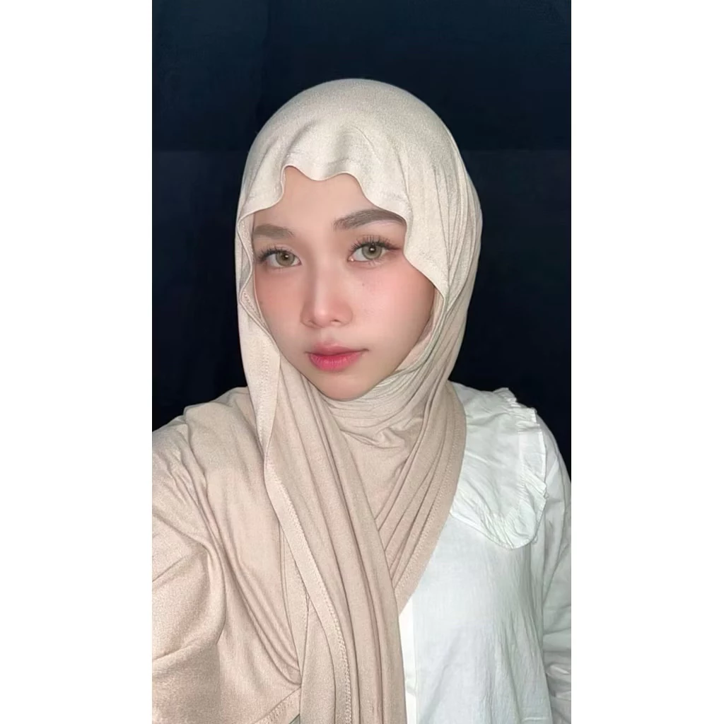 Foto 8 Resyahijab Pashmina Rayon Tencel Premium (Free Pouch) | Pashmina Tencel Original | Pashmina Turkish Shawl | 006