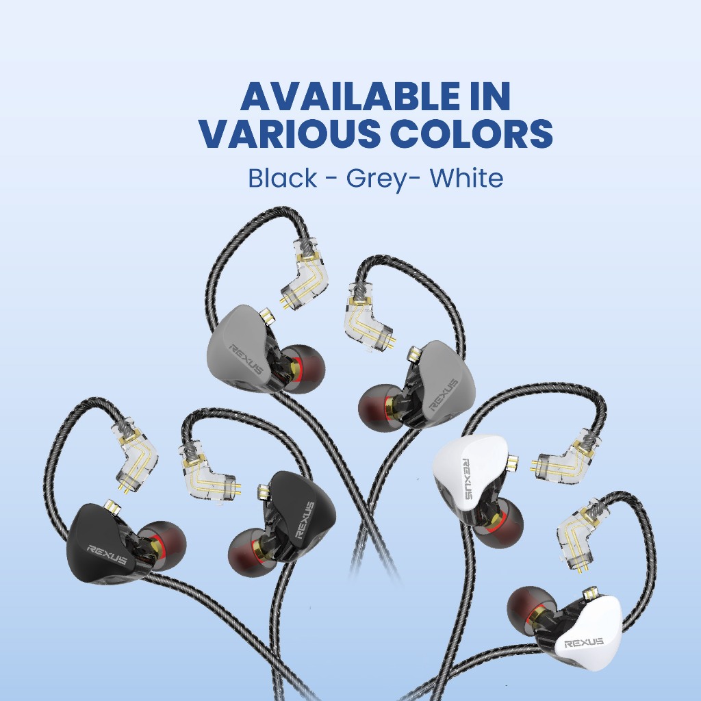 Rexus EZ4 - Earphone Gaming - Earphones Headphones (8)