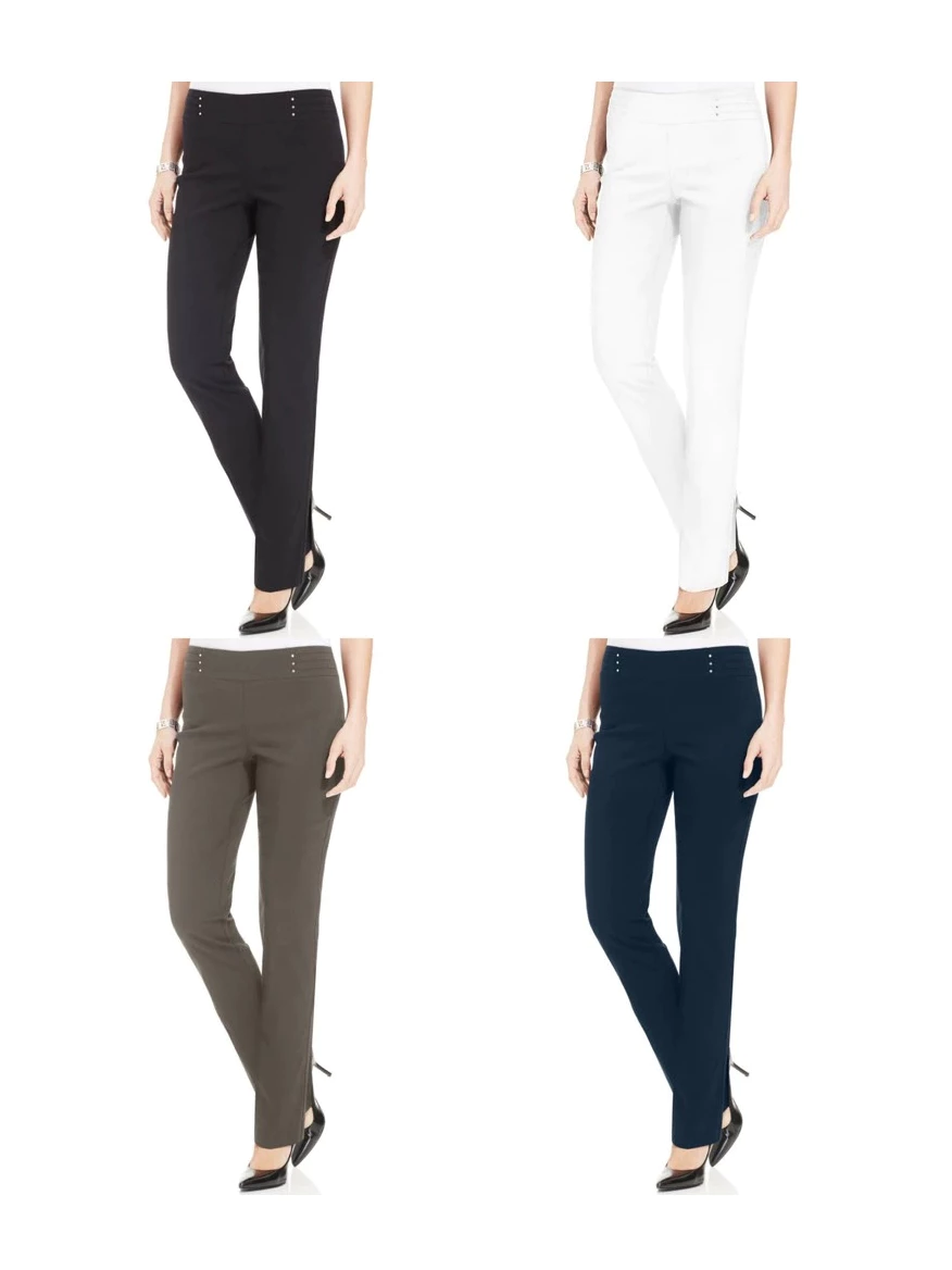 Celana Panjang Wanita JMC Studded Pull-On Tummy Control Easy Pants - 7026