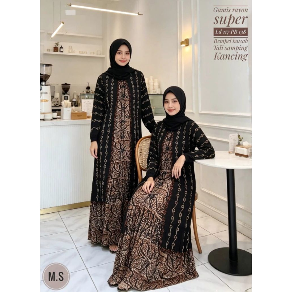 Gamis Rayon Gamis Rayon Super Gamis Rayon 6