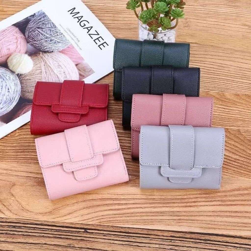 Jual Dompet Wanita Lipat Korean Stye | Dompet Wanita Lipat Kekinian ...