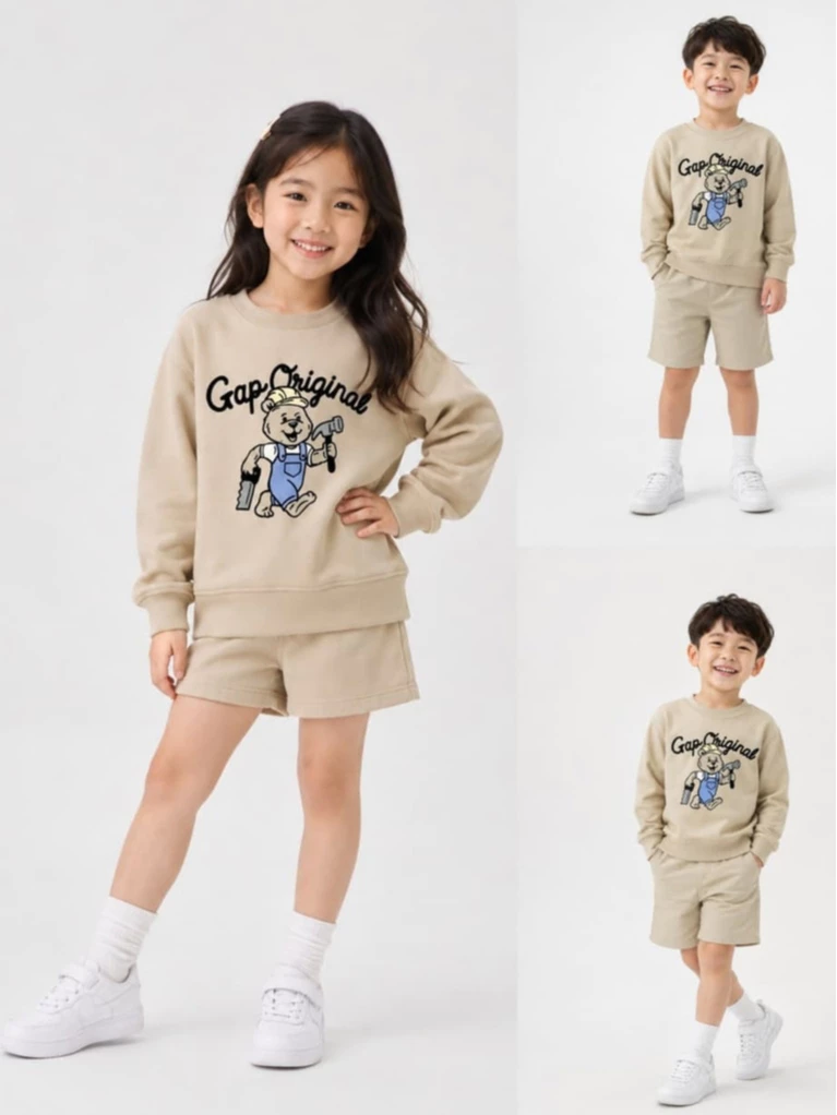 Sweater Lengan Panjang Junior GP Sweater Junior Vintage Soft - 2582