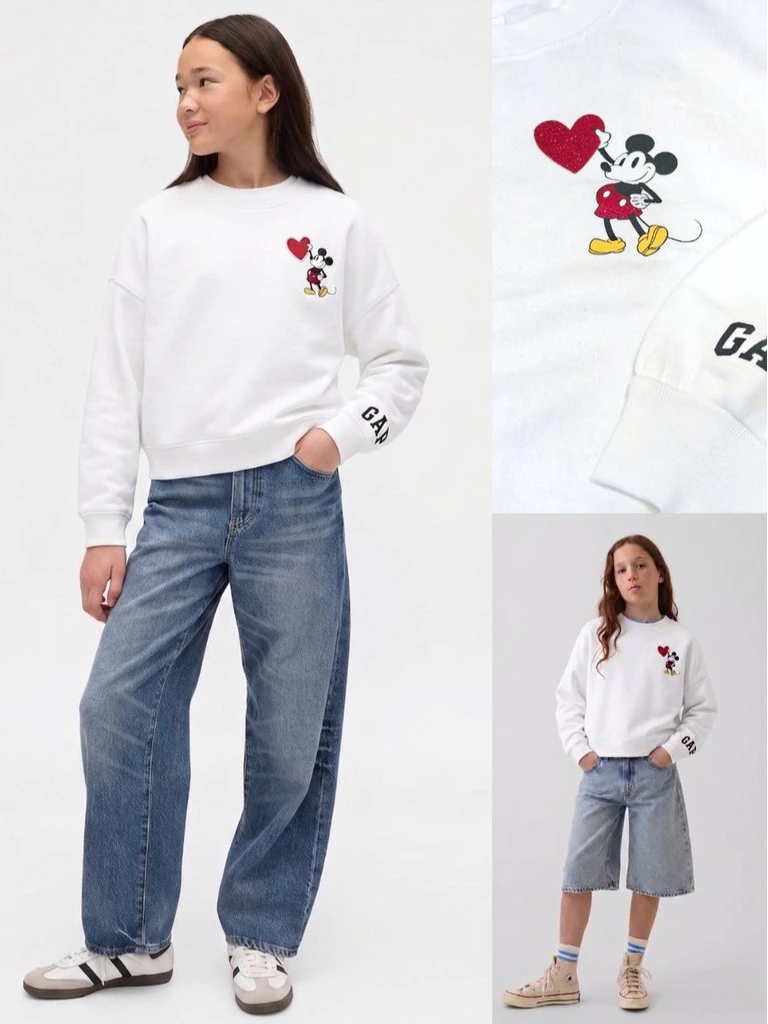 Sweater Anak Junior ABG Bahan Fleece GP Kids Graphic Sweatshirt - 3120