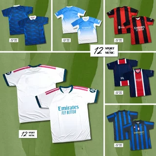 Kaos Jersey Bola Sevenstar Dewasa Atasan Klub Eropa Negara World Cup