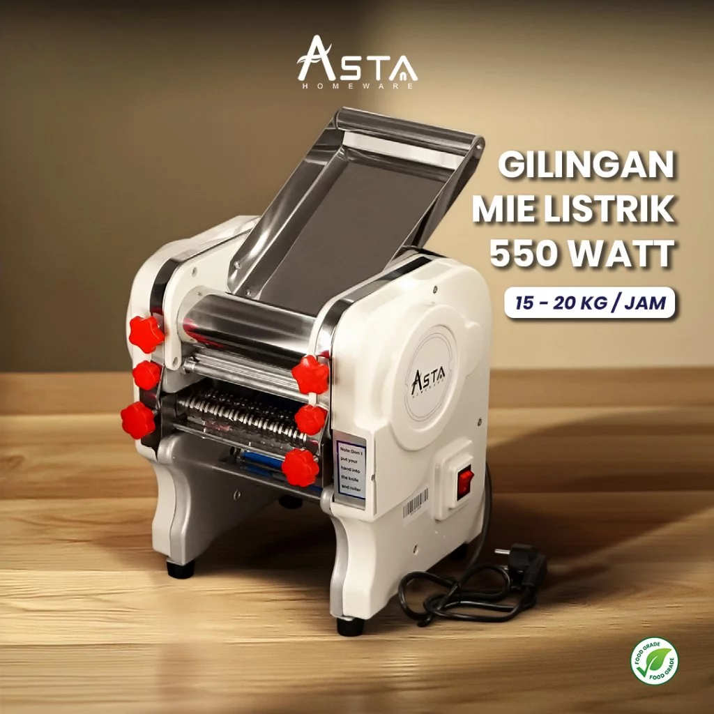 Gilingan Mie Listrik - Mesin Cetak Mie Lumpia Pastel Molen - Noodle Maker | Asta Homeware - foto 1