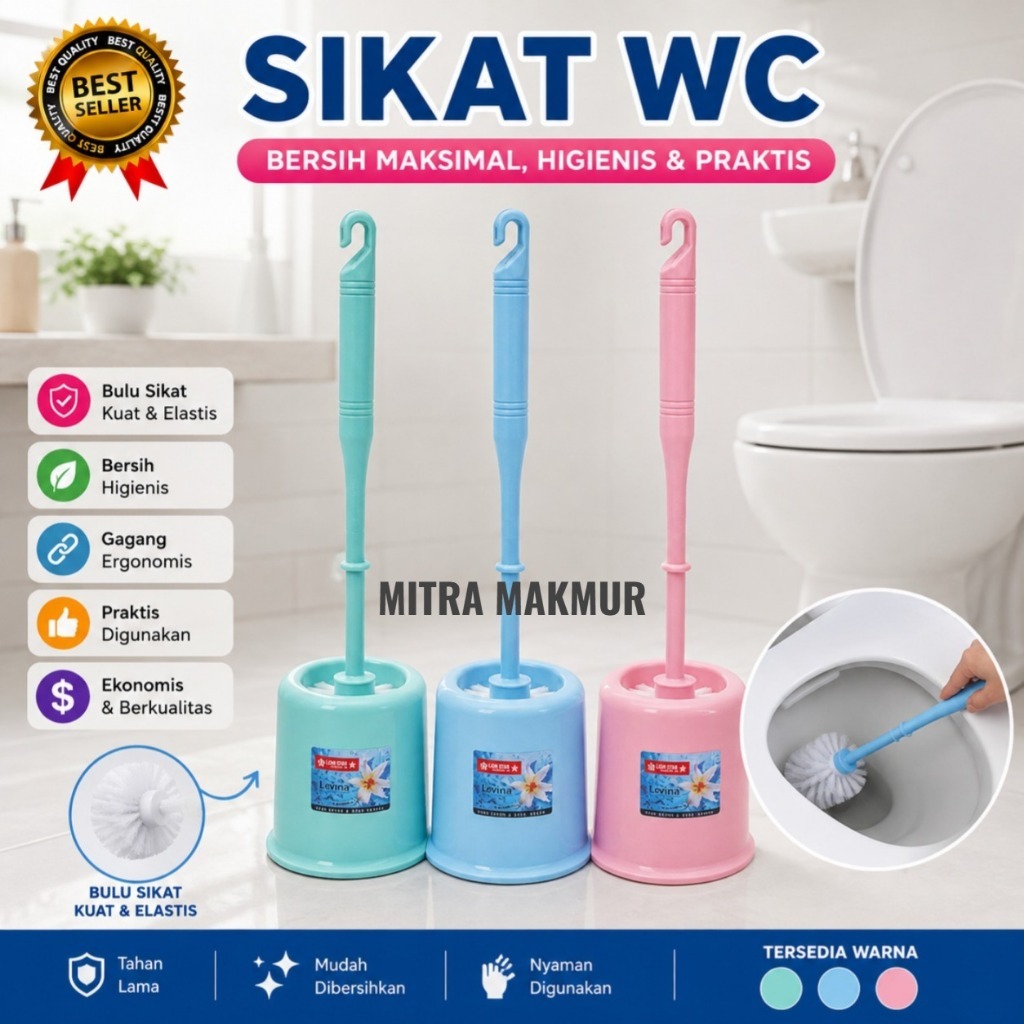 Jual SIKAT WC BERBAGAI MERK BRUSH KAMAR MANDI SIKAT KLOSET WADAH ...