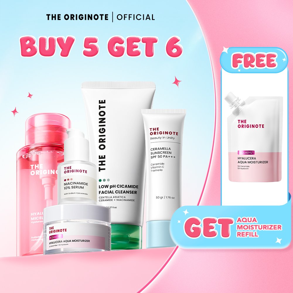 Jual [BUY 5 GET 6] The Originote Special Bundle 5in1 | Skincare Set ...