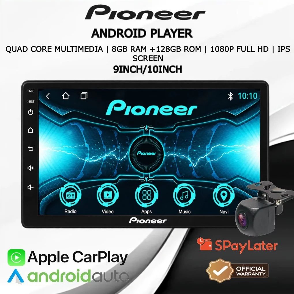 Jual Pioneer Android Car Player 8GB+128GB 9/10 Inch | Quad Core ...