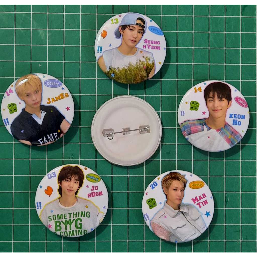 Jual Freebies PIN BROS CORTIS OT5 (Harga ini harga paket untuk 5 buah ...