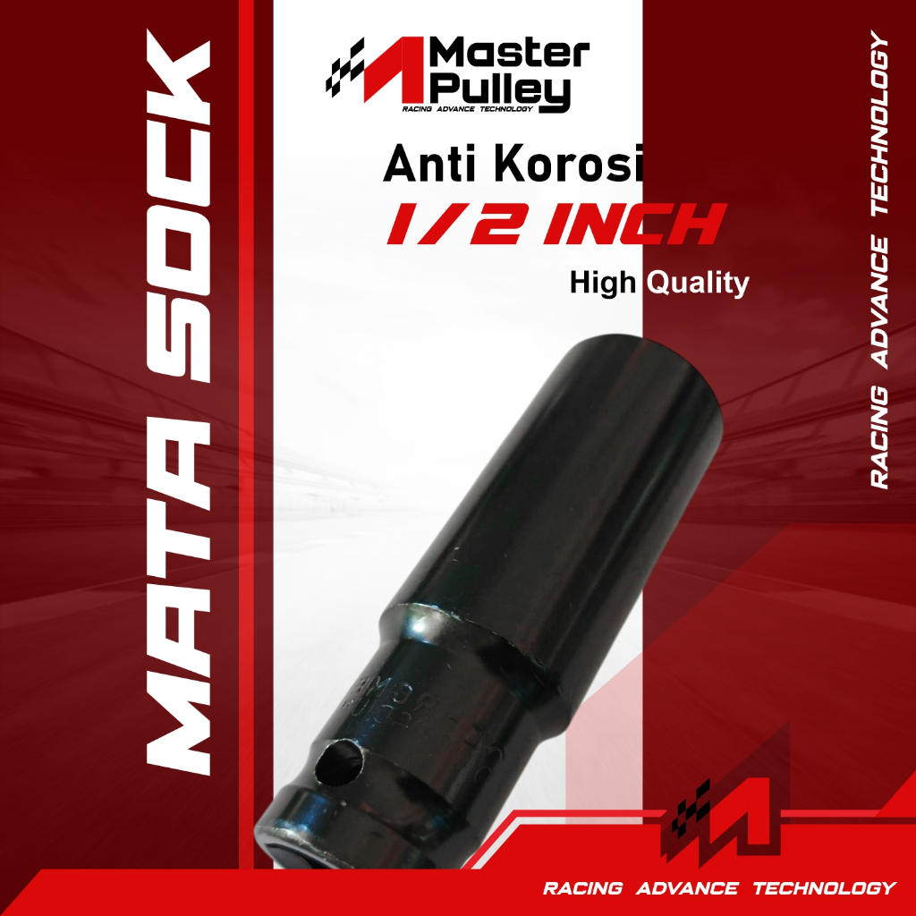 Jual MATA KUNCI SOCK 1/2 INCH MASTER PULLEY ANTI KOROSI ISI ( 1 PCS ...
