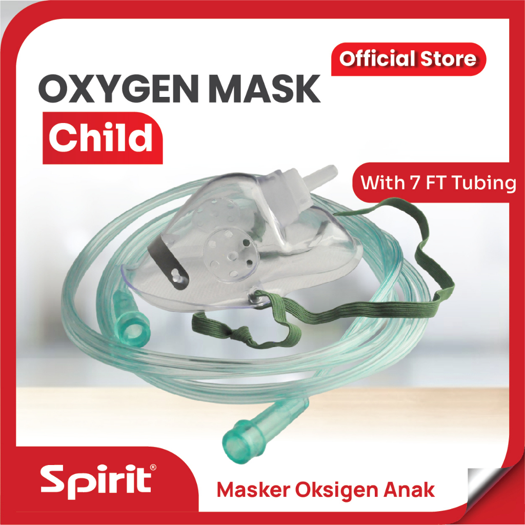 Jual Spirit - Oxygen Mask Child l Selang Oksigen Anak Alat Bantu ...