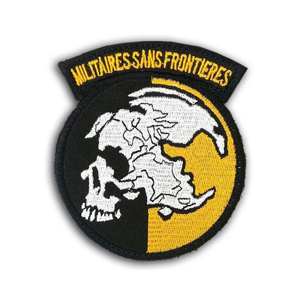 Jual Patch Militaires Sans Frontieres MSF emblem bordir video game MGS ...