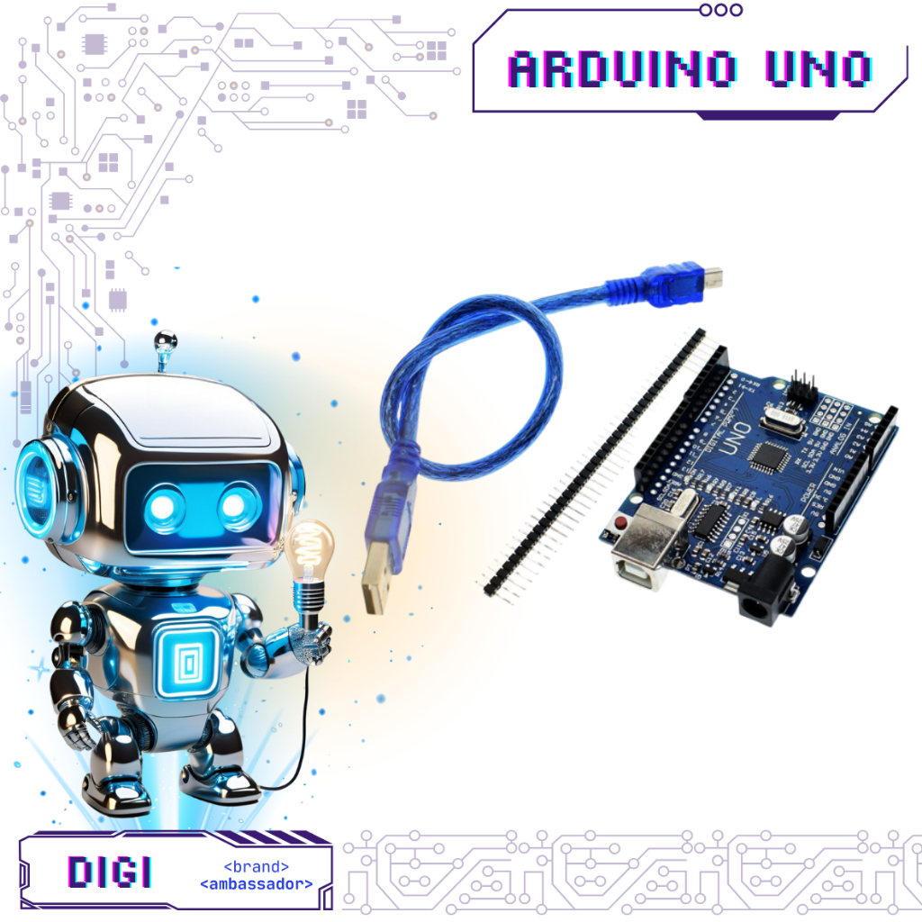 Jual UNO R3 SMD Microcontroller Board + Kabel USB - Digibot | Shopee ...
